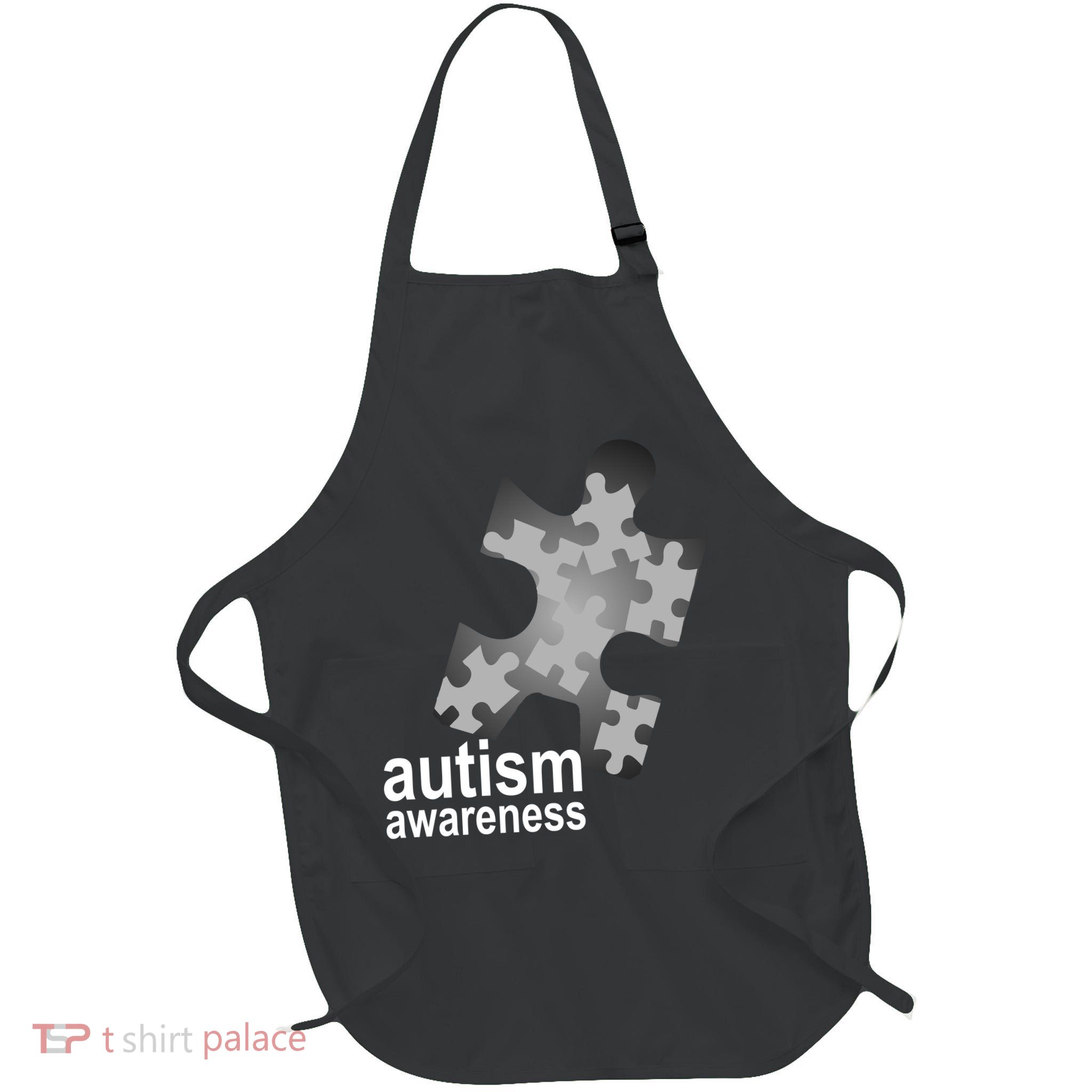 Autism Awareness Puzzle Apron