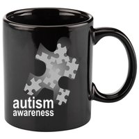 Autism Awareness Puzzle 11oz C Handle Ceramic Mug