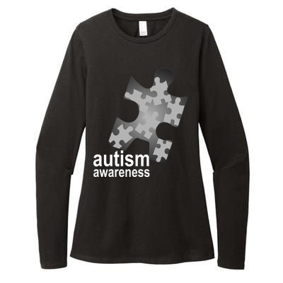 Autism Awareness Puzzle Womens CVC Long Sleeve Shirt