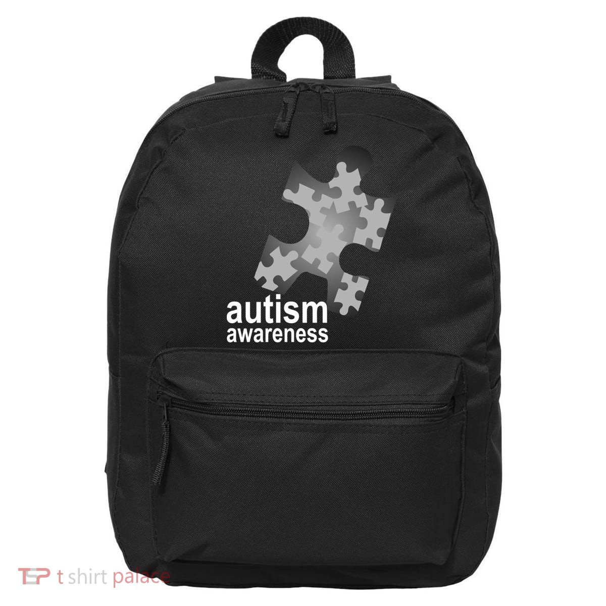 Autism Awareness Puzzle 16 in Basic Backpack
