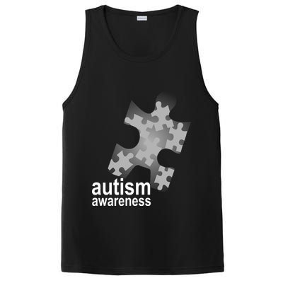 Autism Awareness Puzzle PosiCharge Competitor Tank