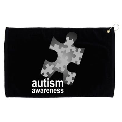 Autism Awareness Puzzle Grommeted Golf Towel