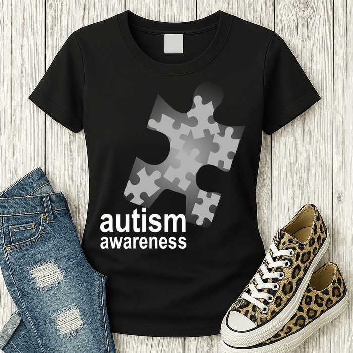 Autism Awareness Puzzle Womens T-Shirt