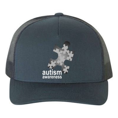 Autism Awareness Puzzle Yupoong Adult 5-Panel Trucker Hat