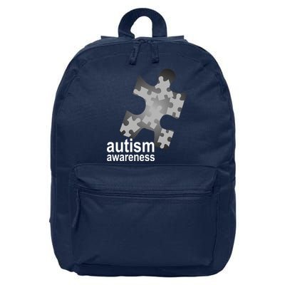 Autism Awareness Puzzle 16 in Basic Backpack