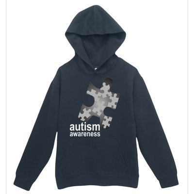 Autism Awareness Puzzle Urban Pullover Hoodie