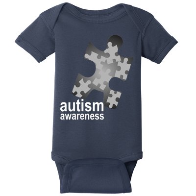 Autism Awareness Puzzle Baby Bodysuit