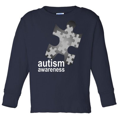 Autism Awareness Puzzle Toddler Long Sleeve Shirt