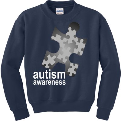 Autism Awareness Puzzle Kids Sweatshirt