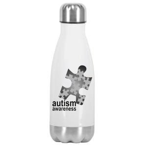 Autism Awareness Puzzle Stainless Steel Insulated Water Bottle