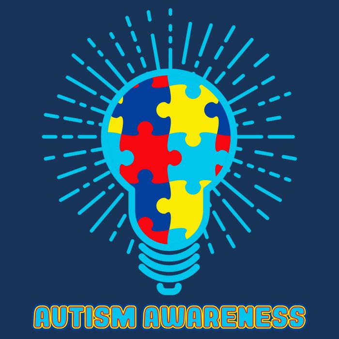 Autism Awareness Puzzle Light Bulb Cool Comfort Performance Bucket Hat