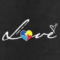 Autism Awareness Puzzle Piece Heart Adult Drive Performance Visor