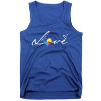 Autism Awareness Puzzle Piece Heart Tank Top