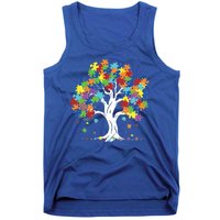 Autism Awareness Puzzle Piece Tree Tank Top