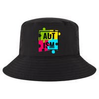 Autism Awareness Puzzle Pieces Cool Comfort Performance Bucket Hat