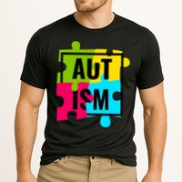 Autism Awareness Puzzle Pieces Cooling Performance Crew T-Shirt