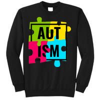 Autism Awareness Puzzle Pieces Sweatshirt