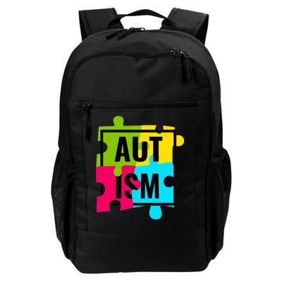 Autism Awareness Puzzle Pieces Daily Commute Backpack