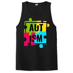 Autism Awareness Puzzle Pieces PosiCharge Competitor Tank