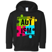 Autism Awareness Puzzle Pieces Toddler Hoodie