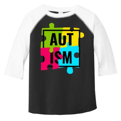 Autism Awareness Puzzle Pieces Toddler Fine Jersey T-Shirt