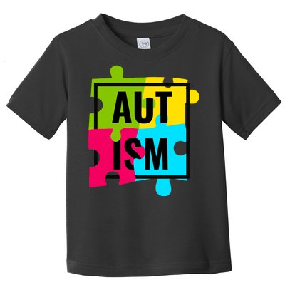 Autism Awareness Puzzle Pieces Toddler T-Shirt