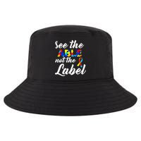 Autism Awareness Puzzle See The Able Not The Label Cool Comfort Performance Bucket Hat