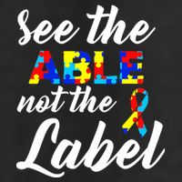 Autism Awareness Puzzle See The Able Not The Label Cool Comfort Performance Bucket Hat