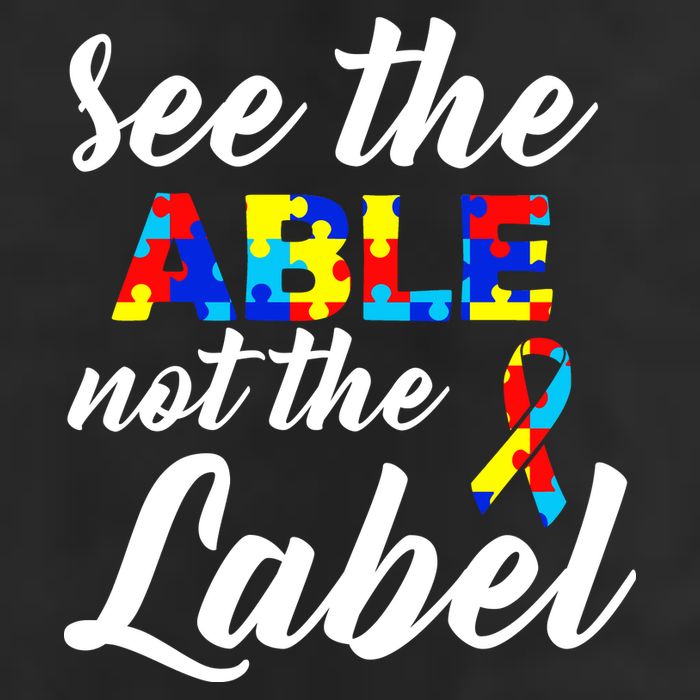 Autism Awareness Puzzle See The Able Not The Label Cool Comfort Performance Bucket Hat
