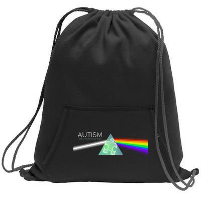 Autism Awareness Puzzle Spectrum Disorder Sweatshirt Cinch Pack Bag