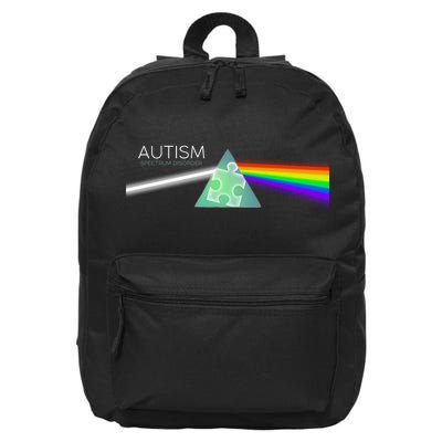 Autism Awareness Puzzle Spectrum Disorder 16 in Basic Backpack