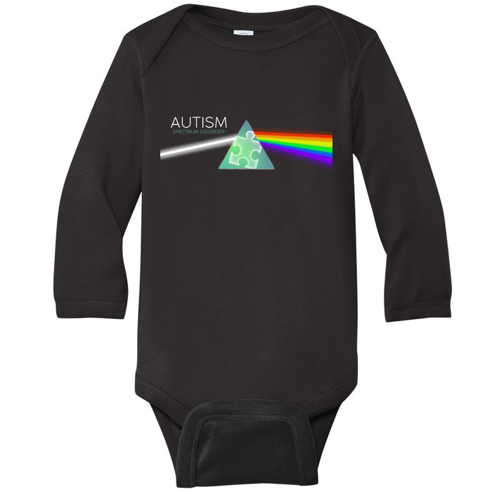 Autism Awareness Puzzle Spectrum Disorder Baby Long Sleeve Bodysuit