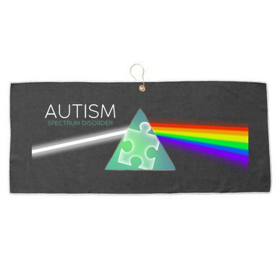 Autism Awareness Puzzle Spectrum Disorder Large Microfiber Waffle Golf Towel