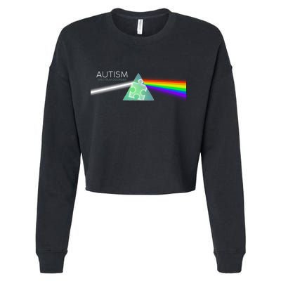 Autism Awareness Puzzle Spectrum Disorder Cropped Pullover Crew