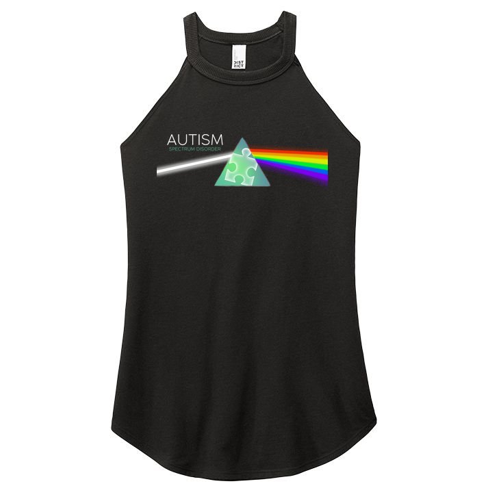 Autism Awareness Puzzle Spectrum Disorder Women's Perfect Tri Rocker Tank