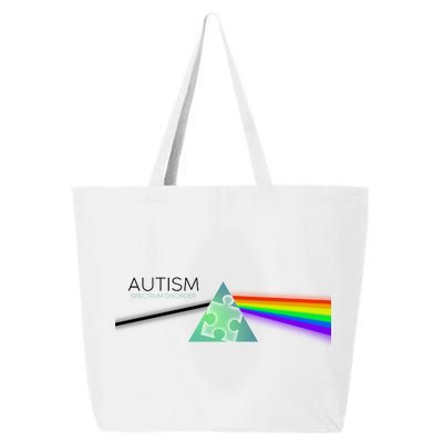 Autism Awareness Puzzle Spectrum Disorder 25L Jumbo Tote