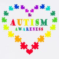 Autism Awareness Rainbow Puzzles Of Love Garment-Dyed Sweatshirt