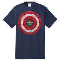 Autism Awareness Star Hero Shield Tall T-Shirt