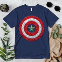 Autism Awareness Star Hero Shield Premium T-Shirt