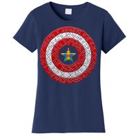 Autism Awareness Star Hero Shield Women's T-Shirt