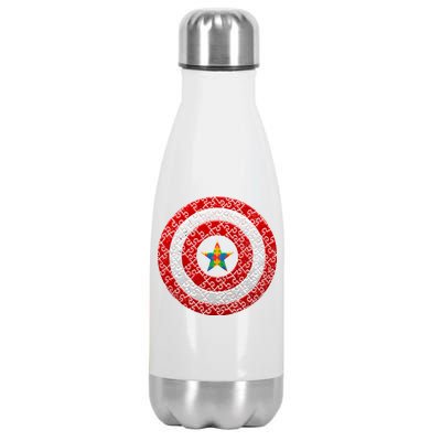 Autism Awareness Star Hero Shield Stainless Steel Insulated Water Bottle