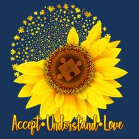 Autism Awareness Sunflower Puzzle Cool Comfort Performance Bucket Hat