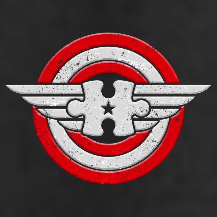 Autism Awareness Superhero Shield Crest Hat