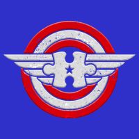 Autism Awareness Superhero Shield Crest Button