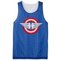 Autism Awareness Superhero Shield Crest Mesh Reversible Basketball Jersey Tank