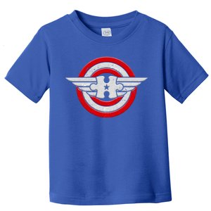 Autism Awareness Superhero Shield Crest Toddler T-Shirt