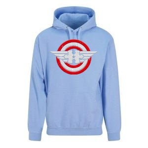 Autism Awareness Superhero Shield Crest Unisex Surf Hoodie