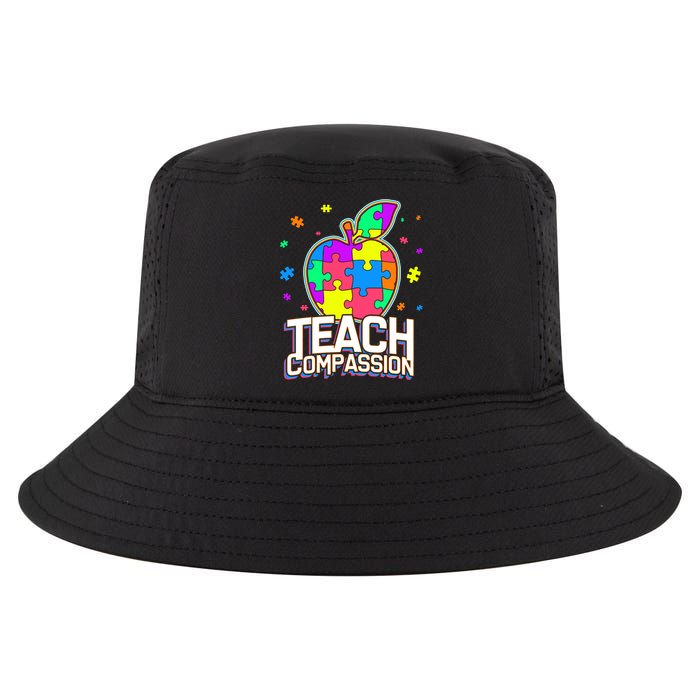 Autism Awareness Teach Compassion Cool Comfort Performance Bucket Hat