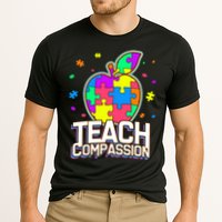 Autism Awareness Teach Compassion Cooling Performance Crew T-Shirt