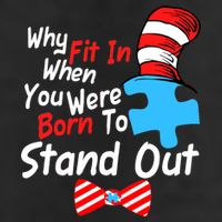 Autism Awareness Why Fit In When You Were Born To Stand Out Puzzle Adult Drive Performance Visor